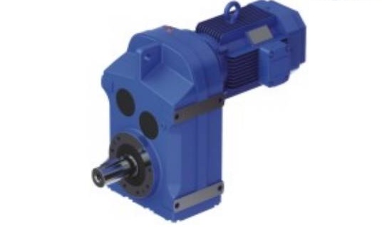 Плоско-цилиндрический мотор-редуктор с параллельными валами серии F